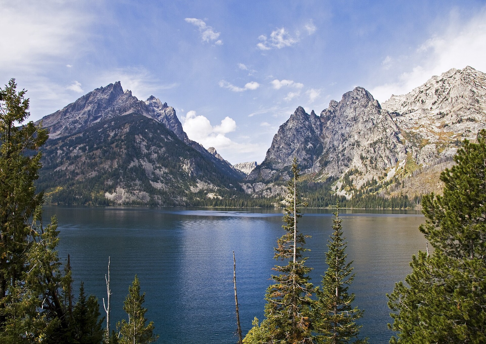 Jenny Lake and Cascade Canyon